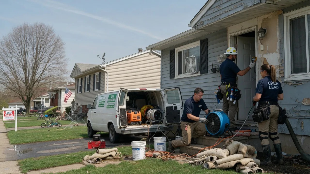 Flood Cleanup in Melville, LA near me