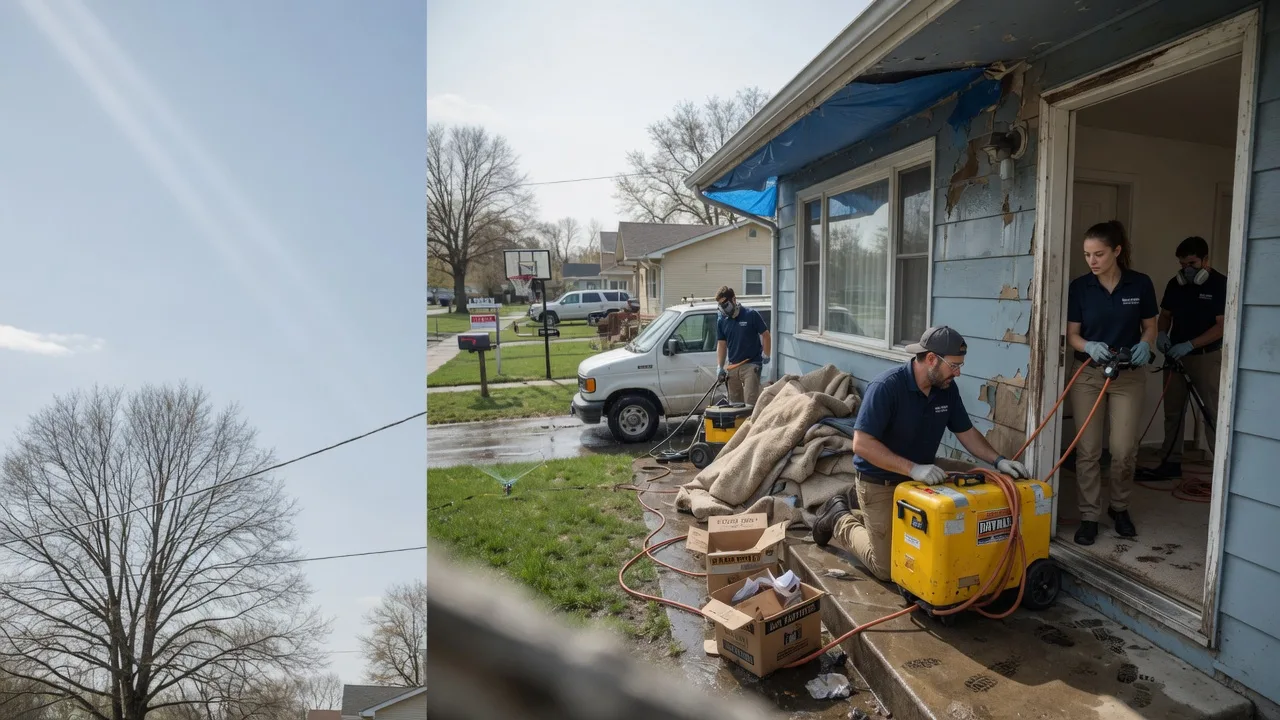 Basement Flood Cleanup in Melville, LA near me